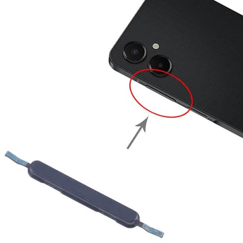 Botões de Controlo de Volume Samsung Galaxy M06 SM-M066B (Preto) (10 Unidades)