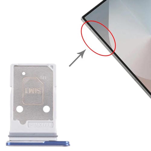 SIM Card Tray Samsung Galaxy Z Fold7 SM-F966B (Blue)