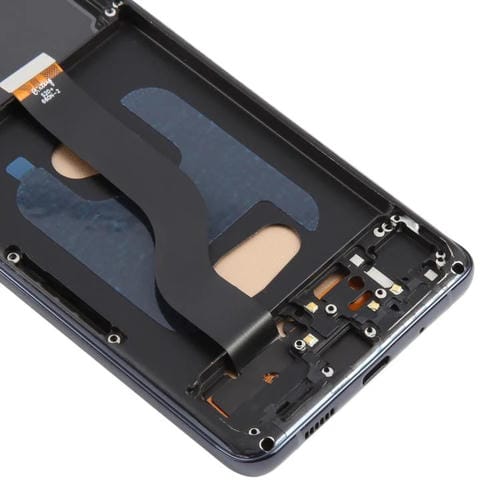 Pantalla LCD TFT de 6,58 pulgadas para Samsung Galaxy S20+ SM-G985F, digitalizador completo con marco, sin identificación de huellas dactilares (negro)