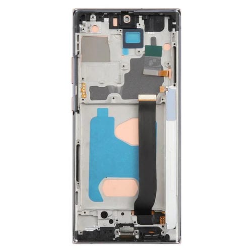 Pantalla LCD TFT de 6,72 pulgadas para Samsung Galaxy Note20 Ultra SM-N986B, digitalizador completo con marco, sin identificación de huellas dactilares (dorado)