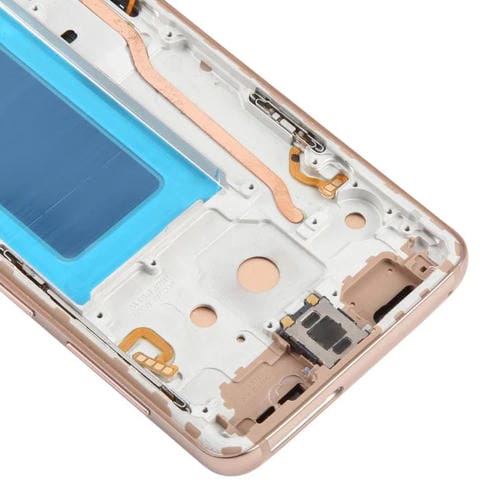 Pantalla LCD TFT de 5,7 pulgadas con digitalizador y marco para Samsung Galaxy S9 SM-G960F (dorado)