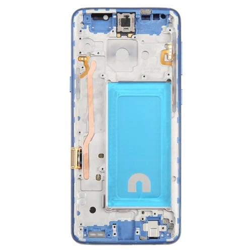 Pantalla LCD TFT de 5,7 pulgadas para Samsung Galaxy S9 SM-G960F, digitalizador completo con marco (azul)