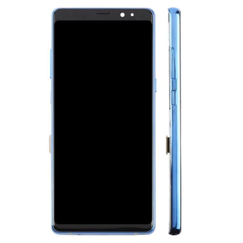 Pantalla LCD TFT de 6,25 pulgadas con digitalizador y marco para Samsung Galaxy Note 8 SM-N950F (azul)