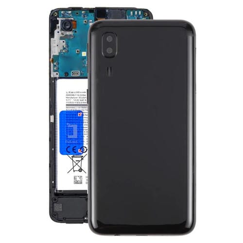 Carcasa trasera con tapa para lente de cĂĄmara (gris) para Samsung Galaxy A2 Core SM-A260F