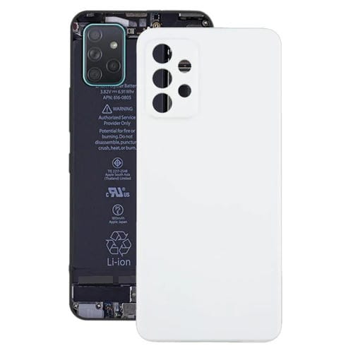 Carcasa trasera para Samsung Galaxy A72 4G SM-A725F (blanca)