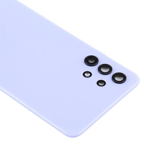 Tapa trasera de batería y lente de cámara para Samsung Galaxy A32 4G SM-A325F (morado)