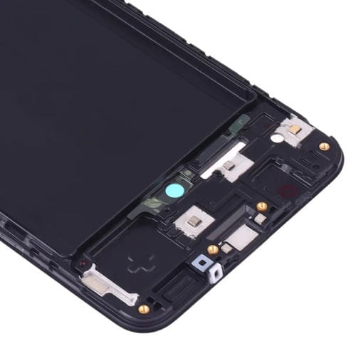 Carcasa Frontal Marco LCD Samsung Galaxy A50 Placa Biselada (Negro)