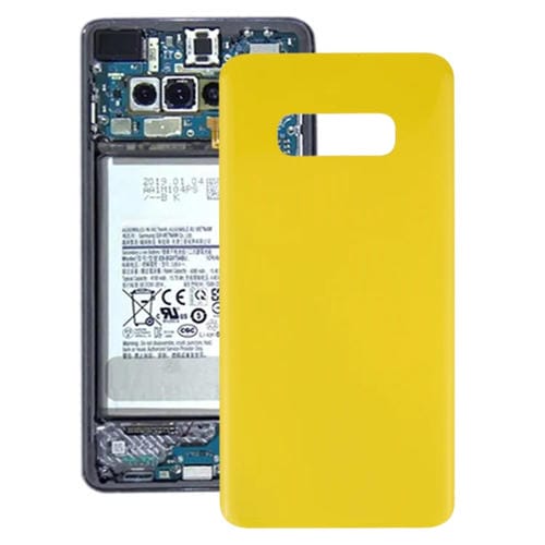 Tampa Traseira Samsung Galaxy S10e SM-G970F/DS - Bateria (Amarelo)