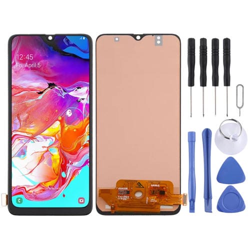 Ecrã LCD Incell Samsung Galaxy A70 (Preto)