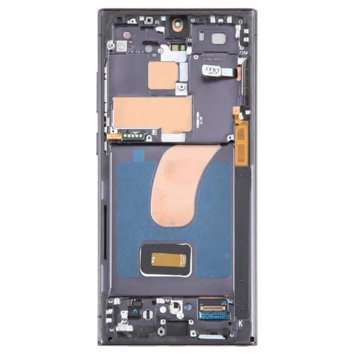 Schermo LCD e cornice Samsung Galaxy S23 Ultra SM-S918U (Nero) (Edizione USA)