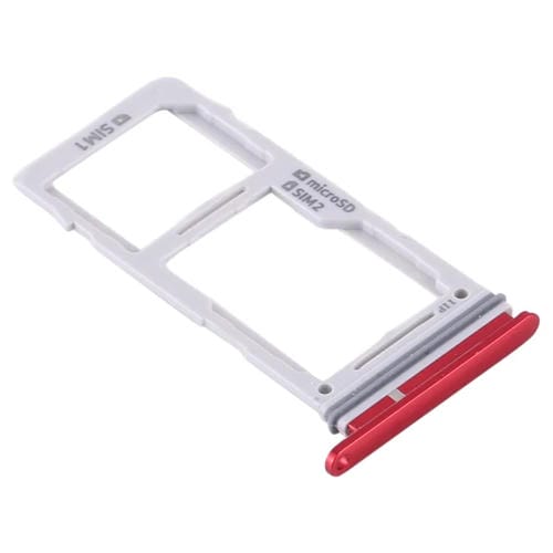 SIM Card and Micro SD Tray Samsung Galaxy S10+/S10/S10e (Red)
