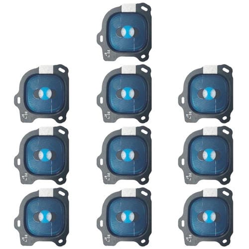 Tampa da Lente da Câmara Samsung Galaxy J6 - (10 Peças) (Preto)