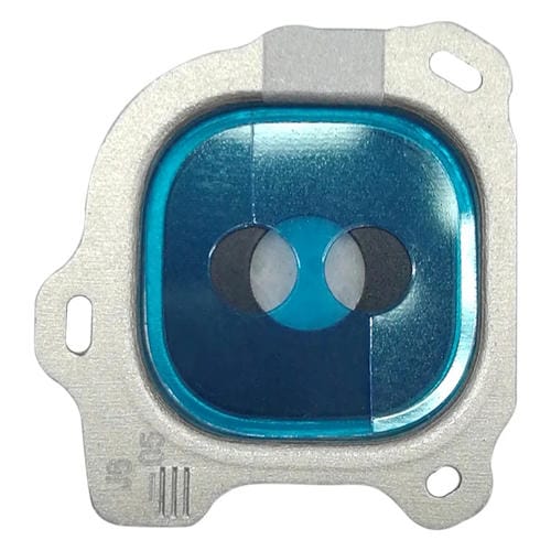 Tampa da Lente da Câmara Samsung Galaxy J6 - (10 Peças) (Prateado)