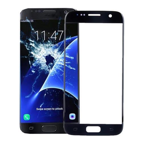 Pantalla Frontal Samsung Galaxy S7 Lente de Vidrio con Adhesivo OCA Transparente