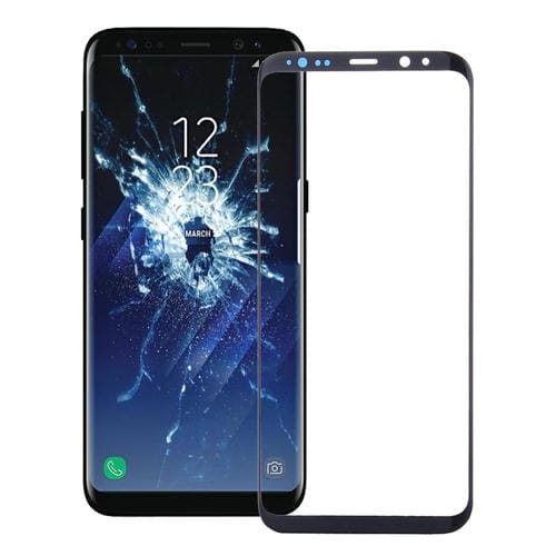 Lente de Cristal Exterior Samsung Galaxy S8+ Pantalla Frontal con Adhesivo OCA Transparente