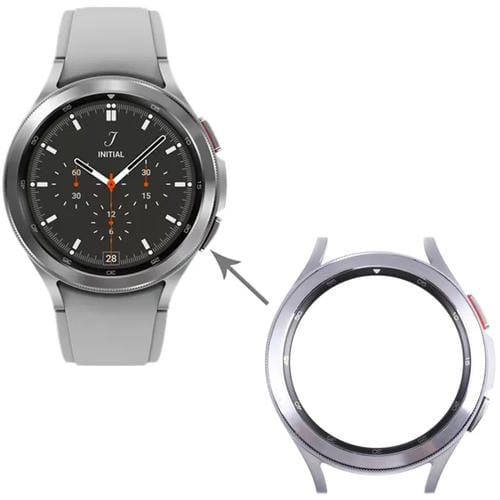 Placa de Bisel Samsung Galaxy Watch 4 Classic 46mm SM-R890 R895 (Prata)