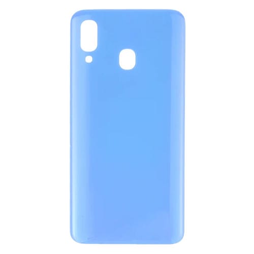 Para Galaxy A20 SM-A205F/DS Tapa trasera de baterĂa (Azul)