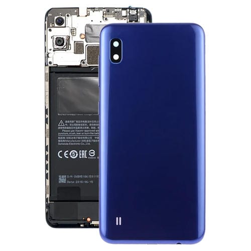 Back Battery Cover with Camera Lens Samsung Galaxy A10 SM-A105F/DS (Blue)
