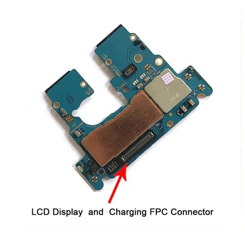 Conector FPC Pantalla LCD Placa Base Samsung Galaxy A80 (10 Piezas)