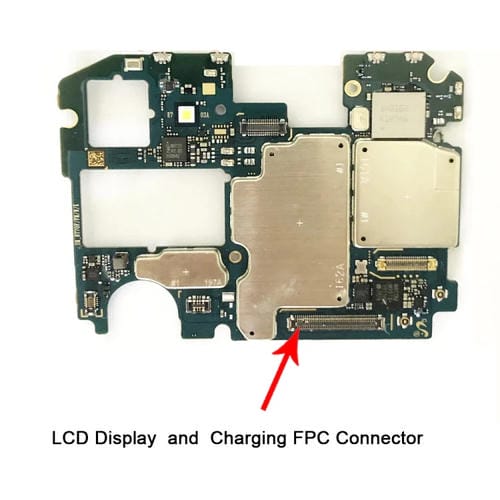 Conector FPC Placa Base Pantalla LCD Samsung Galaxy Note 10 Lite