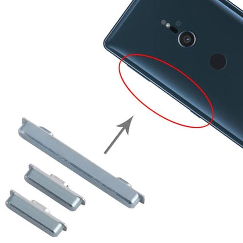 Pulsante di accensione e pulsante di controllo del volume Sony Xperia XZ2 Compact (Verde)
