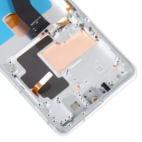 Schermo LCD OLED Samsung Galaxy S21 Ultra 5G SM-G998B (Argento) con Cornice