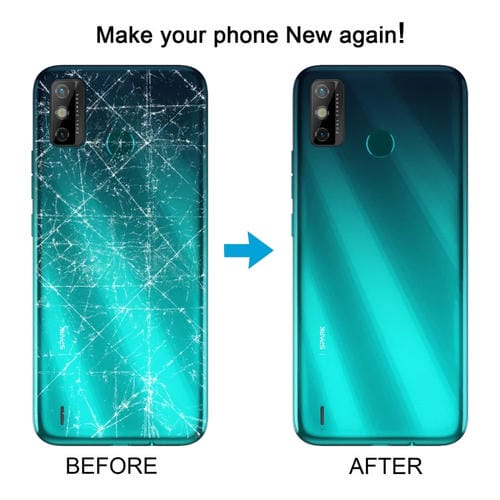 Back Cover Original Battery Tecno Spark 6 Go (Green)