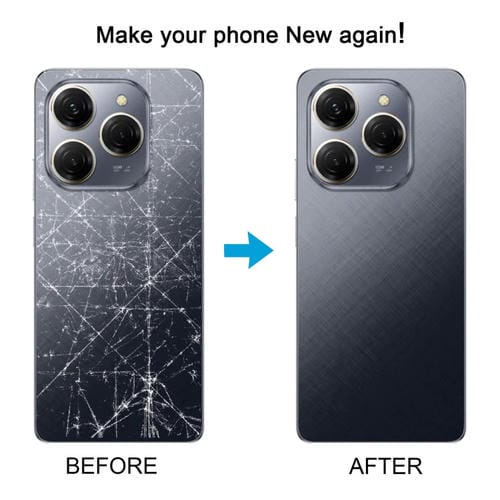 Back Cover Original Battery Tecno Spark 20 Pro (Black)