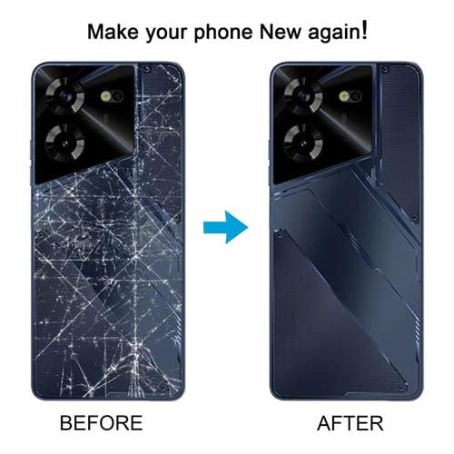 Back Cover of Original Battery Tecno Pova 5