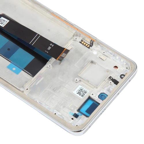 Ecrã LCD Original Xiaomi Redmi Note 14 Pro 5G com Moldura (Prateado)