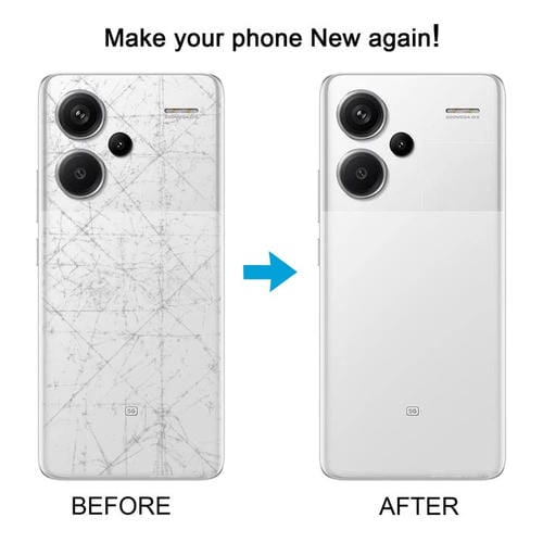 Couvercle arrière de batterie Xiaomi Redmi Note 13 Pro 5G (Bleu)