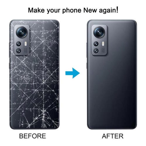 Rückseite Batterieabdeckung Xiaomi 12S (Blau)