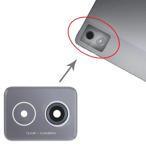 Lente de Cámara Trasera Lenovo Tab K11 Plus Tb352Fu (Negro) Original