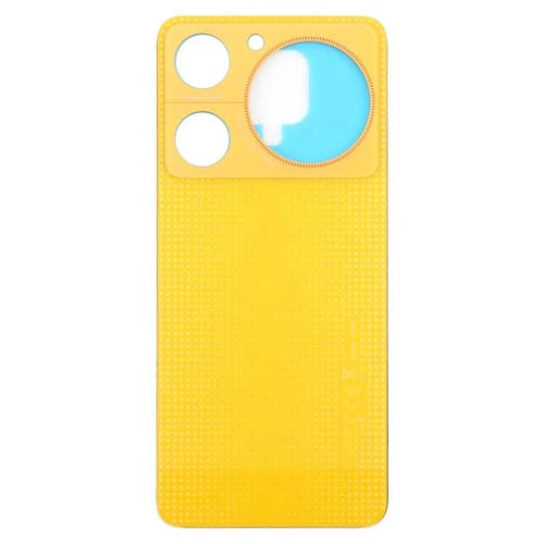 Back Cover of Glass Battery with Adhesive ZTE Nubia Music Z2353 (Yellow)