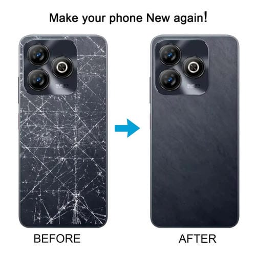 Back Battery Cover with Central Frame and Camera Lens Cover ZTE Blade A75 4G Z2359