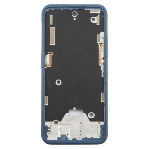 Cornice dello schermo LCD con cover frontale Nokia XR20 (Blu)