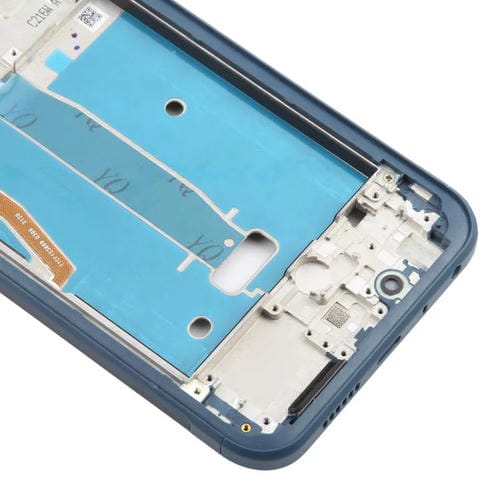 Cornice dello schermo LCD con cover frontale Nokia XR20 (Blu)
