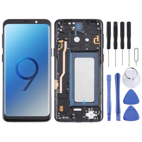 Écran TFT LCD Samsung Galaxy S9 SM-G955 avec cadre (Noir)