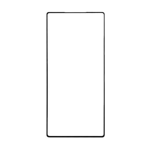 Outer Glass Lens Front Screen ZTE Nubia Z70 Ultra Nx733J Nx736J with OCA Adhesive (Black)