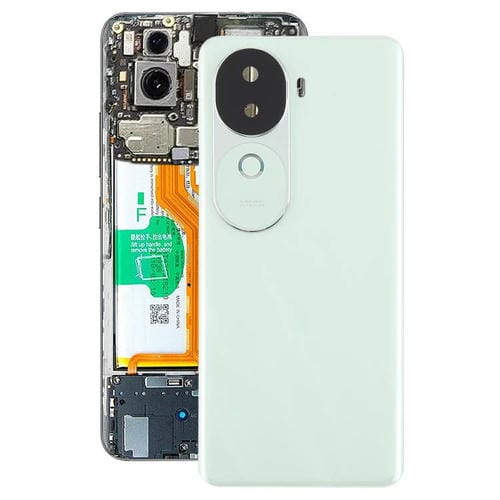 Tapa Trasera Batería y Lente Cámara Vivo V40E (Verde)