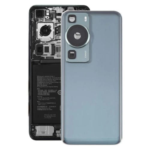 Coperchio Posteriore Batteria e Obiettivo Fotocamera Huawei P60 (Verde)