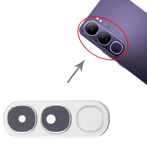Rear Camera Lens Cover Vivo V40 Lite 5G Idn Version (Silver)