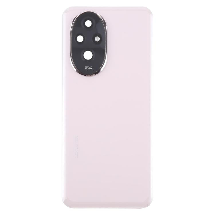 Tapa trasera de batería OEM con tapa para lente de cámara para Honor 200 (rosa)