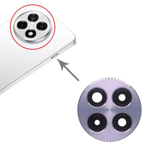 Objectif de caméra arrière Pkr110 OnePlus Ace 5 Pro (Violet)