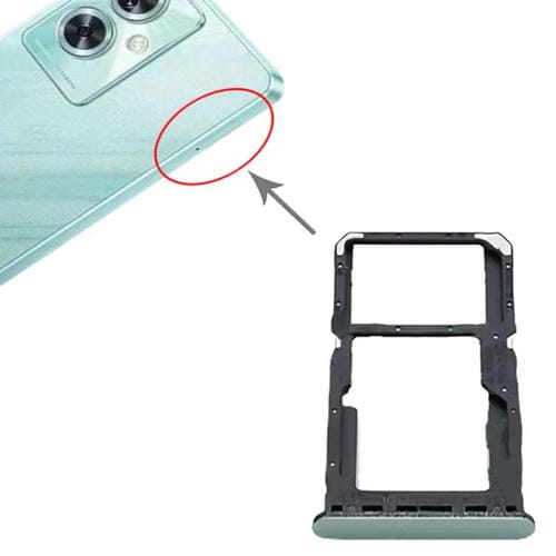 Plateau Carte SIM et Micro SD OnePlus Nord N30 SE 5G CPH2605 (Vert)