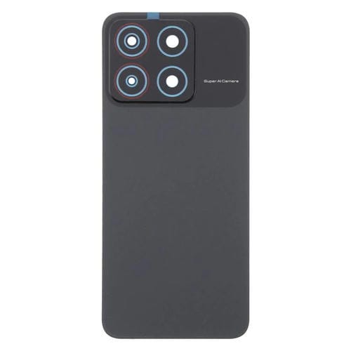 Plastic Back Cover with Camera Lens Cover Zte Blade A35 Z2453 (Black)