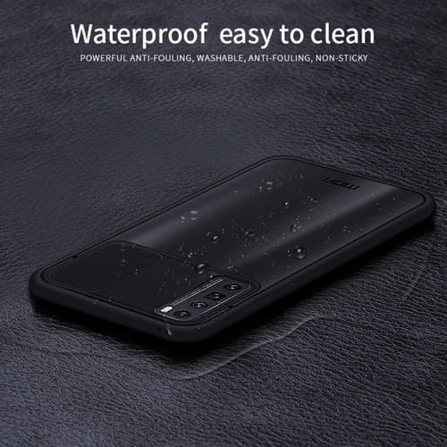 Para Huawei nova 7 Pro MOFI Xing Dun Series PC + TPU Anti-peep Carcasa protectora todo incluido impermeable y anti-caída, Translúcido Frosted (Morado)