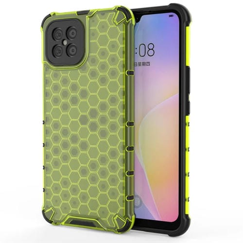 Para Huawei nova 8 SE a prueba de golpes Honeycomb PC + TPU Case (verde)