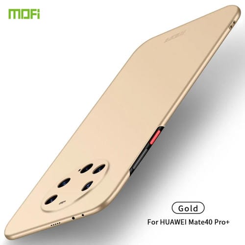 Para Huawei Mate 40 Pro + MOFI Frosted PC Estuche rígido ultrafino (dorado)