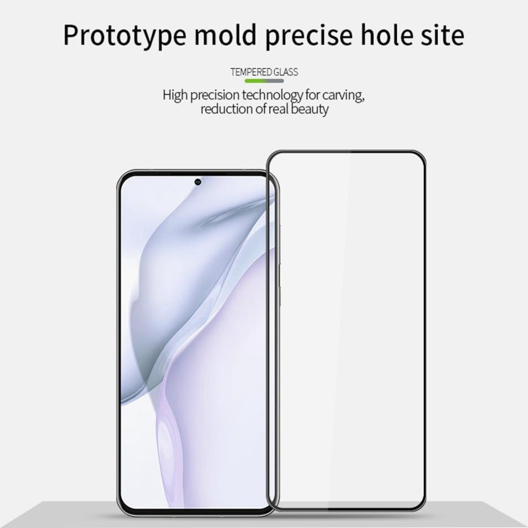 Para Huawei P50 PINWUYO 9H CINTURA CURVA CURDADA 3D PELÍCULA DE VIDRIO A prueba de explosiones (Negro)